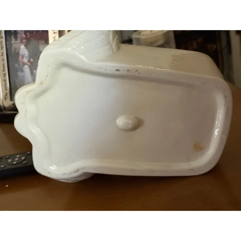 Vintage Angel Cherub Ceramic Planter Vase